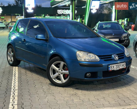 Фольксваген Гольф 2006 в Хмельницком на Automoto.ua Синий Фольксваген Гольф, объемом двигателя 1.99 л и пробегом 250 тыс. км за 5500 $, фото 1 на Automoto.ua