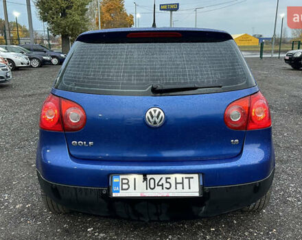 Фольксваген Гольф 2006 в Полтаве на Automoto.ua Синий Фольксваген Гольф, объемом двигателя 1.6 л и пробегом 175 тыс. км за 6400 $, фото 3 на Automoto.ua