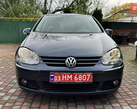 Синий Фольксваген Гольф, объемом двигателя 1.6 л и пробегом 154 тыс. км за 6346 $, фото 1 на Automoto.ua