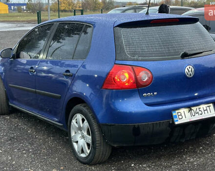 Фольксваген Гольф 2006 в Полтаве на Automoto.ua Синий Фольксваген Гольф, объемом двигателя 1.6 л и пробегом 175 тыс. км за 6400 $, фото 2 на Automoto.ua