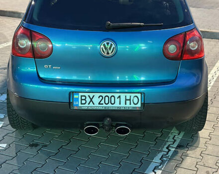 Фольксваген Гольф 2006 в Хмельницком на Automoto.ua Синий Фольксваген Гольф, объемом двигателя 1.99 л и пробегом 250 тыс. км за 5500 $, фото 9 на Automoto.ua