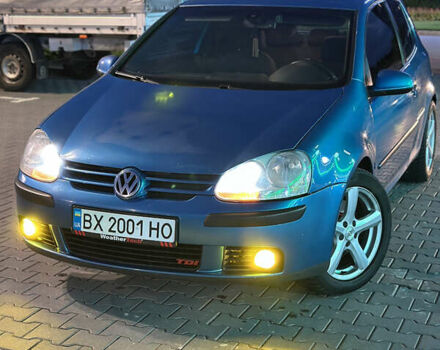 Фольксваген Гольф 2006 в Хмельницком на Automoto.ua Синий Фольксваген Гольф, объемом двигателя 1.99 л и пробегом 250 тыс. км за 5500 $, фото 31 на Automoto.ua