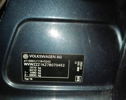 Синий Фольксваген Гольф, объемом двигателя 2 л и пробегом 337 тыс. км за 4500 $, фото 11 на Automoto.ua