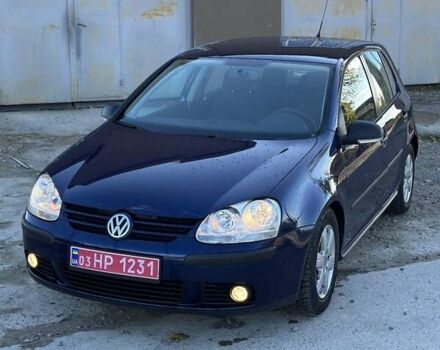 Синий Фольксваген Гольф, объемом двигателя 1.6 л и пробегом 206 тыс. км за 6200 $, фото 3 на Automoto.ua