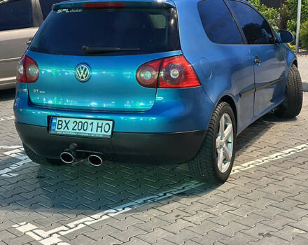 Фольксваген Гольф 2006 в Хмельницком на Automoto.ua Синий Фольксваген Гольф, объемом двигателя 1.99 л и пробегом 250 тыс. км за 5500 $, фото 7 на Automoto.ua