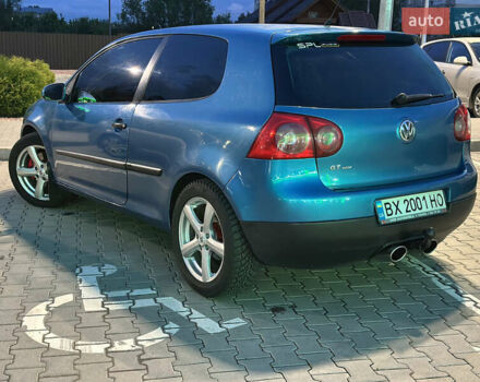 Фольксваген Гольф 2006 в Хмельницком на Automoto.ua Синий Фольксваген Гольф, объемом двигателя 1.99 л и пробегом 250 тыс. км за 5500 $, фото 10 на Automoto.ua