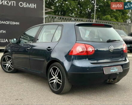 Синий Фольксваген Гольф, объемом двигателя 1.4 л и пробегом 210 тыс. км за 6600 $, фото 5 на Automoto.ua