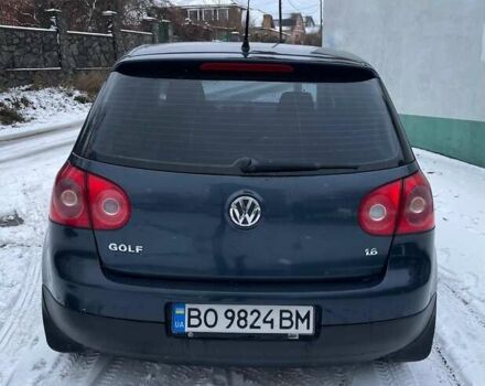 Синий Фольксваген Гольф, объемом двигателя 1.6 л и пробегом 272 тыс. км за 5400 $, фото 4 на Automoto.ua