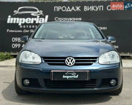 Синий Фольксваген Гольф, объемом двигателя 1.4 л и пробегом 210 тыс. км за 6600 $, фото 1 на Automoto.ua