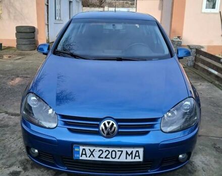 Синий Фольксваген Гольф, объемом двигателя 1.6 л и пробегом 198 тыс. км за 6500 $, фото 1 на Automoto.ua