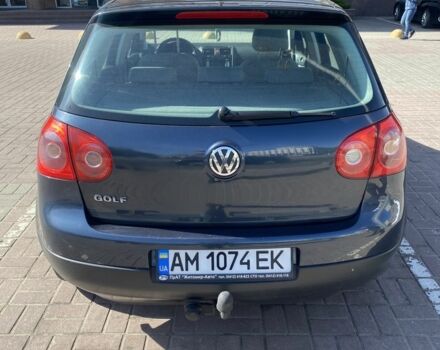 Синий Фольксваген Гольф, объемом двигателя 1.4 л и пробегом 258 тыс. км за 5450 $, фото 9 на Automoto.ua