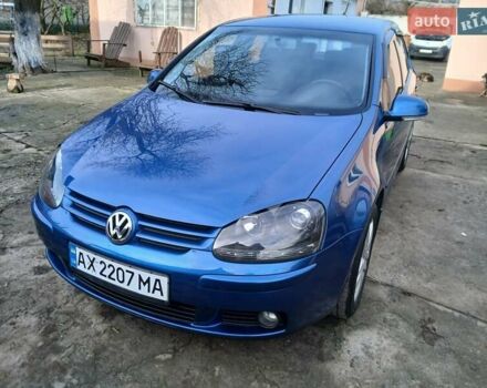 Синий Фольксваген Гольф, объемом двигателя 1.6 л и пробегом 198 тыс. км за 6500 $, фото 2 на Automoto.ua