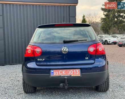 Синий Фольксваген Гольф, объемом двигателя 1.6 л и пробегом 197 тыс. км за 5777 $, фото 16 на Automoto.ua
