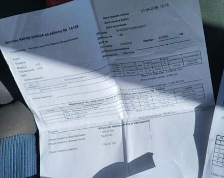 Синій Фольксваген Гольф, об'ємом двигуна 1.6 л та пробігом 330 тис. км за 6900 $, фото 41 на Automoto.ua