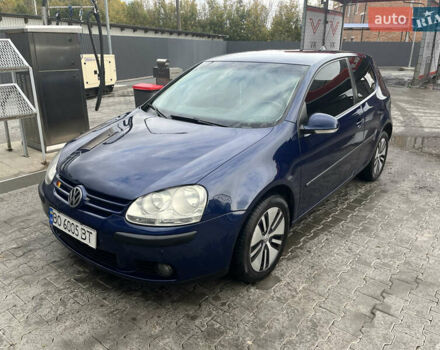 Синий Фольксваген Гольф, объемом двигателя 1.9 л и пробегом 240 тыс. км за 5500 $, фото 1 на Automoto.ua