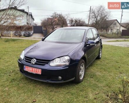 Синий Фольксваген Гольф, объемом двигателя 1.6 л и пробегом 231 тыс. км за 5700 $, фото 1 на Automoto.ua