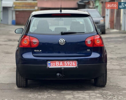 Синий Фольксваген Гольф, объемом двигателя 1.6 л и пробегом 161 тыс. км за 6400 $, фото 4 на Automoto.ua