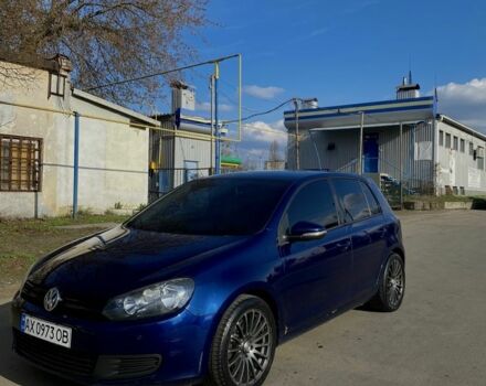 Синий Фольксваген Гольф, объемом двигателя 1.4 л и пробегом 214 тыс. км за 6950 $, фото 1 на Automoto.ua