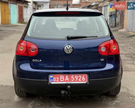 Синий Фольксваген Гольф, объемом двигателя 1.6 л и пробегом 161 тыс. км за 6400 $, фото 13 на Automoto.ua