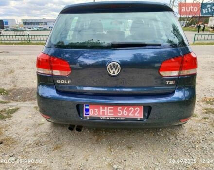Синий Фольксваген Гольф, объемом двигателя 1.4 л и пробегом 245 тыс. км за 7400 $, фото 2 на Automoto.ua