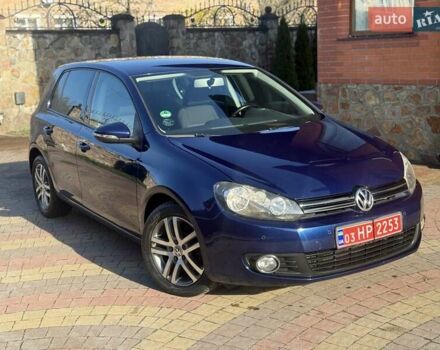 Синий Фольксваген Гольф, объемом двигателя 1.4 л и пробегом 192 тыс. км за 8200 $, фото 1 на Automoto.ua