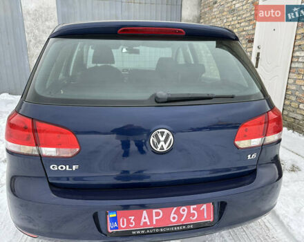 Синий Фольксваген Гольф, объемом двигателя 1.6 л и пробегом 168 тыс. км за 7599 $, фото 1 на Automoto.ua