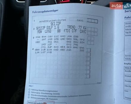 Синій Фольксваген Гольф, об'ємом двигуна 1.6 л та пробігом 173 тис. км за 9999 $, фото 42 на Automoto.ua