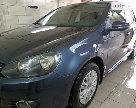 Синий Фольксваген Гольф, объемом двигателя 1.4 л и пробегом 240 тыс. км за 9800 $, фото 1 на Automoto.ua