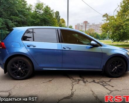 Синий Фольксваген Гольф, объемом двигателя 1.4 л и пробегом 194 тыс. км за 14000 $, фото 4 на Automoto.ua