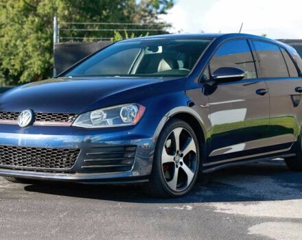 Синий Фольксваген Гольф, объемом двигателя 2 л и пробегом 74 тыс. км за 9100 $, фото 2 на Automoto.ua