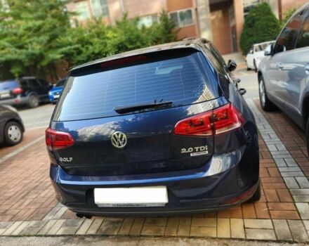 Синий Фольксваген Гольф, объемом двигателя 2 л и пробегом 72 тыс. км за 9065 $, фото 1 на Automoto.ua