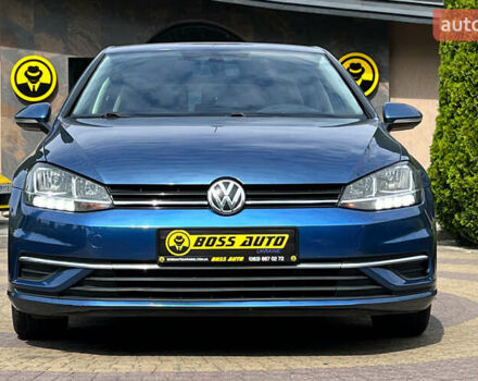 Синий Фольксваген Гольф, объемом двигателя 1.8 л и пробегом 105 тыс. км за 12999 $, фото 1 на Automoto.ua