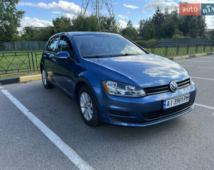 Синий Фольксваген Гольф, объемом двигателя 1.8 л и пробегом 90 тыс. км за 12500 $, фото 7 на Automoto.ua