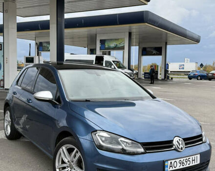 Синий Фольксваген Гольф, объемом двигателя 1.8 л и пробегом 154 тыс. км за 12700 $, фото 1 на Automoto.ua