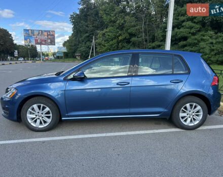 Синий Фольксваген Гольф, объемом двигателя 1.8 л и пробегом 90 тыс. км за 12500 $, фото 2 на Automoto.ua
