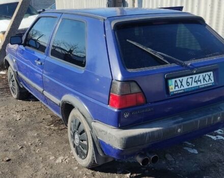 Синий Фольксваген Гольф, объемом двигателя 1.6 л и пробегом 3 тыс. км за 2000 $, фото 2 на Automoto.ua