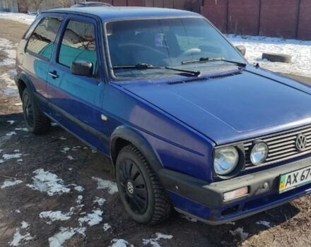 Синий Фольксваген Гольф, объемом двигателя 1.6 л и пробегом 3 тыс. км за 2000 $, фото 1 на Automoto.ua