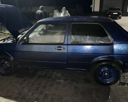 Синий Фольксваген Гольф, объемом двигателя 1.3 л и пробегом 460 тыс. км за 800 $, фото 6 на Automoto.ua