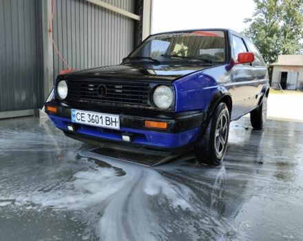 Синий Фольксваген Гольф, объемом двигателя 1.8 л и пробегом 279 тыс. км за 699 $, фото 2 на Automoto.ua