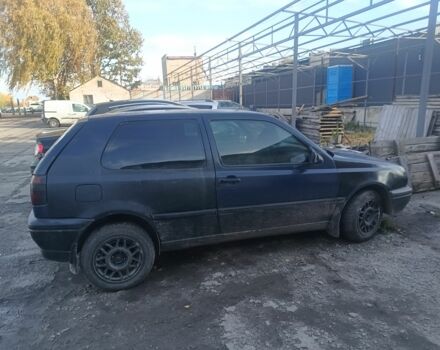 Синий Фольксваген Гольф, объемом двигателя 1.4 л и пробегом 123 тыс. км за 1000 $, фото 1 на Automoto.ua