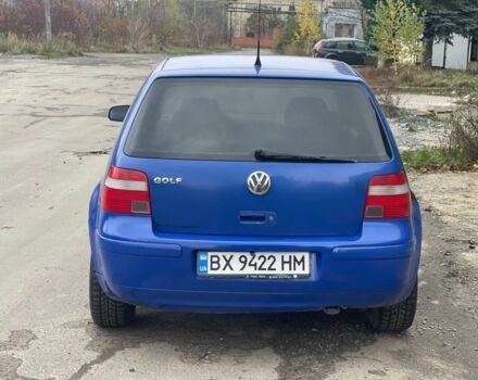 Синий Фольксваген Гольф, объемом двигателя 1.4 л и пробегом 236 тыс. км за 2750 $, фото 4 на Automoto.ua