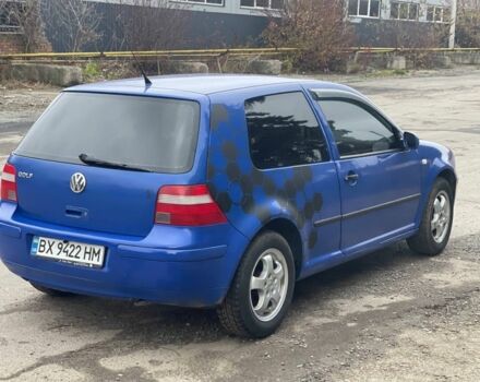 Синий Фольксваген Гольф, объемом двигателя 1.4 л и пробегом 236 тыс. км за 2750 $, фото 3 на Automoto.ua