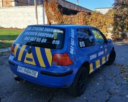 Синий Фольксваген Гольф, объемом двигателя 1.6 л и пробегом 300 тыс. км за 3400 $, фото 5 на Automoto.ua