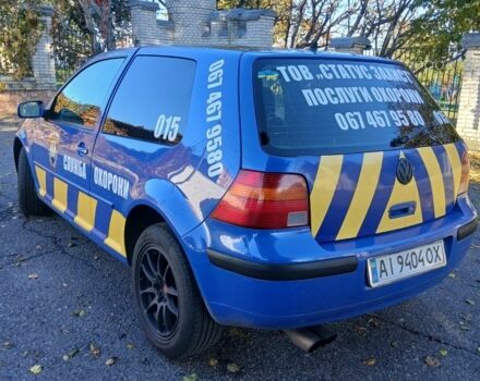 Синий Фольксваген Гольф, объемом двигателя 1.6 л и пробегом 300 тыс. км за 3400 $, фото 4 на Automoto.ua