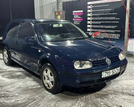 Синій Фольксваген Гольф, об'ємом двигуна 1.4 л та пробігом 175 тис. км за 1450 $, фото 1 на Automoto.ua