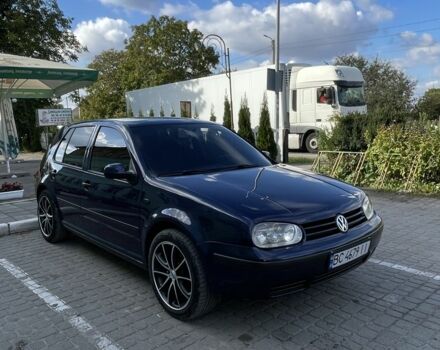 Синий Фольксваген Гольф, объемом двигателя 1.4 л и пробегом 250 тыс. км за 3100 $, фото 2 на Automoto.ua