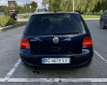Синий Фольксваген Гольф, объемом двигателя 1.4 л и пробегом 250 тыс. км за 3100 $, фото 5 на Automoto.ua
