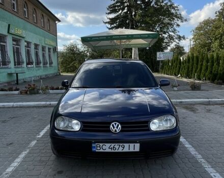Синий Фольксваген Гольф, объемом двигателя 1.4 л и пробегом 250 тыс. км за 3100 $, фото 1 на Automoto.ua