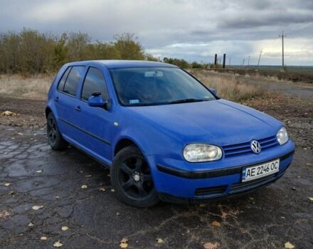 Синій Фольксваген Гольф, об'ємом двигуна 1.9 л та пробігом 320 тис. км за 3700 $, фото 1 на Automoto.ua
