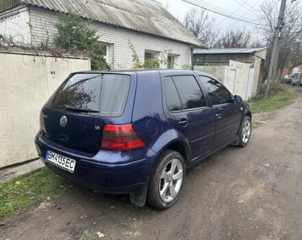 Синий Фольксваген Гольф, объемом двигателя 1.6 л и пробегом 235 тыс. км за 4350 $, фото 1 на Automoto.ua